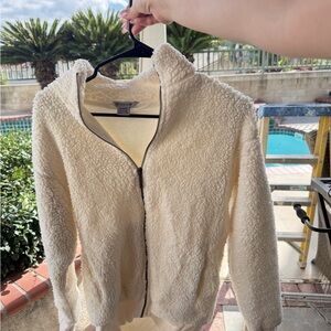 GAIAM Cream Teddy Jacket